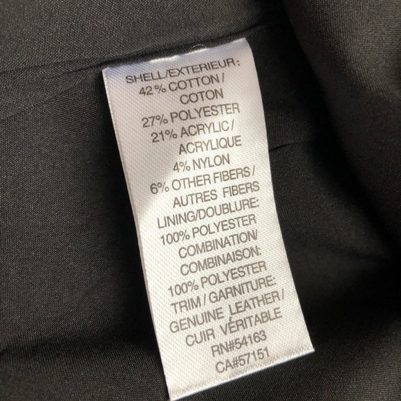 Andrew Marc Convertible Stripe Tweed Green Dress - Picture 6 of 8